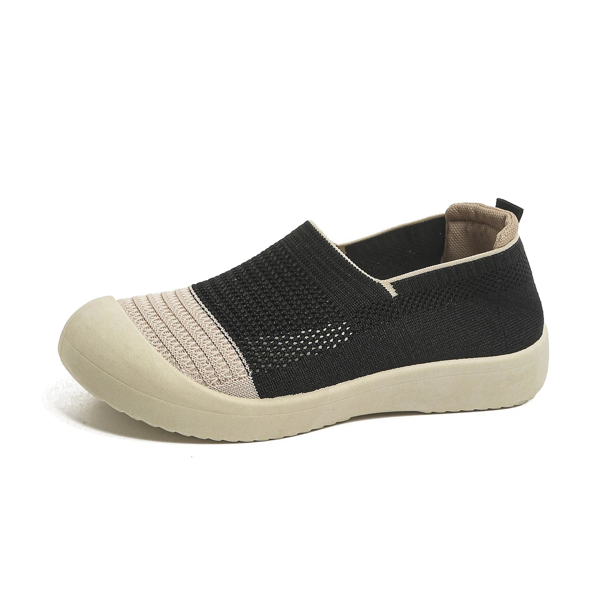 Women's breathable slip-on shoes by MAIRA'S COLLECTIONS featuring soft soles and retro style, perfect for comfortable everyday wear.