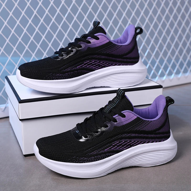 Women's breathable mesh sneakers by MAIRA'S COLLECTIONS, casual running and hiking shoes with lightweight, supportive design.