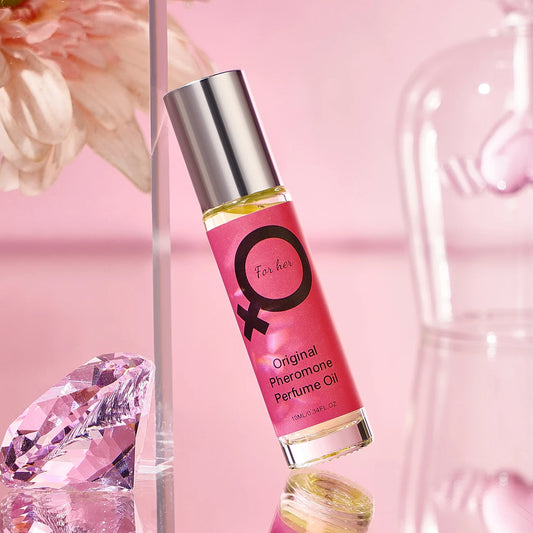 Rose Red roll-on perfume for women by MAIRA'S COLLECTIONS, featuring a floral fragrance in a sleek, portable bottle.