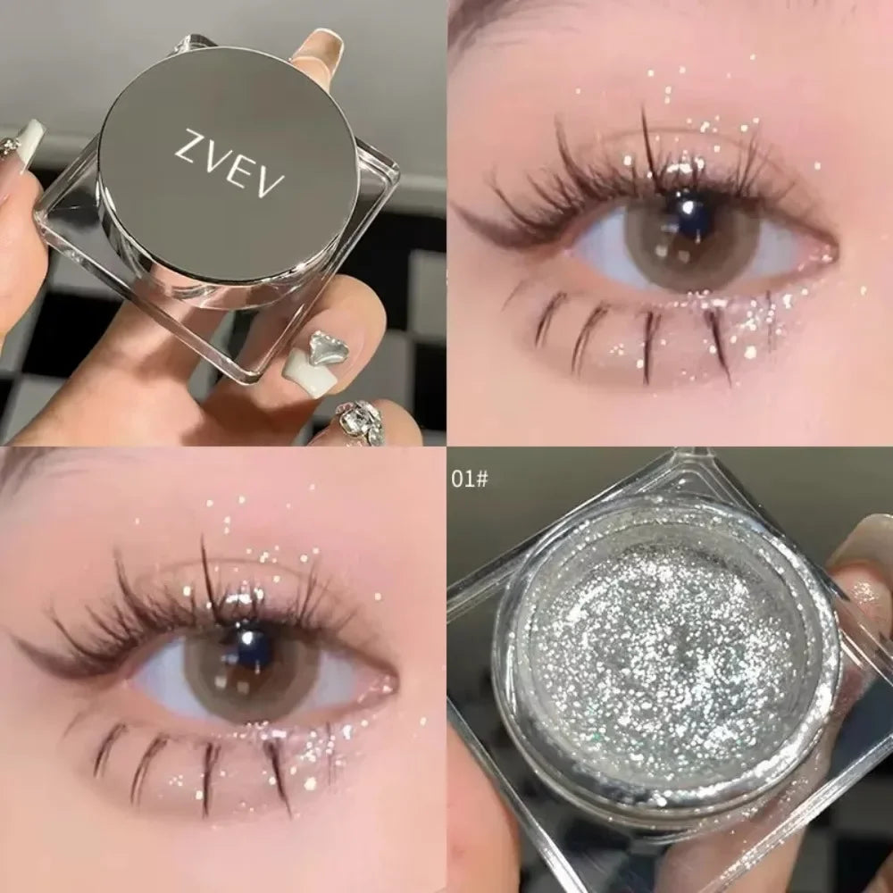 Waterproof long-lasting eyeshadow palette by MAIRA'S COLLECTIONS with multiple neutral and shimmer shades displayed open