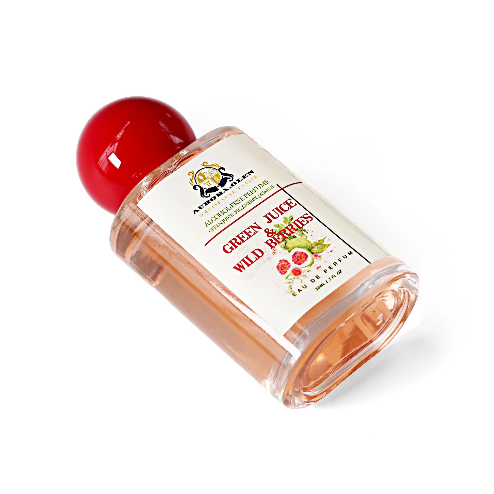 Fig Green Leaf Parfum Oil by MAIRA'S COLLECTIONS, 50ml, featuring fresh green leaf scent in a glass bottle.