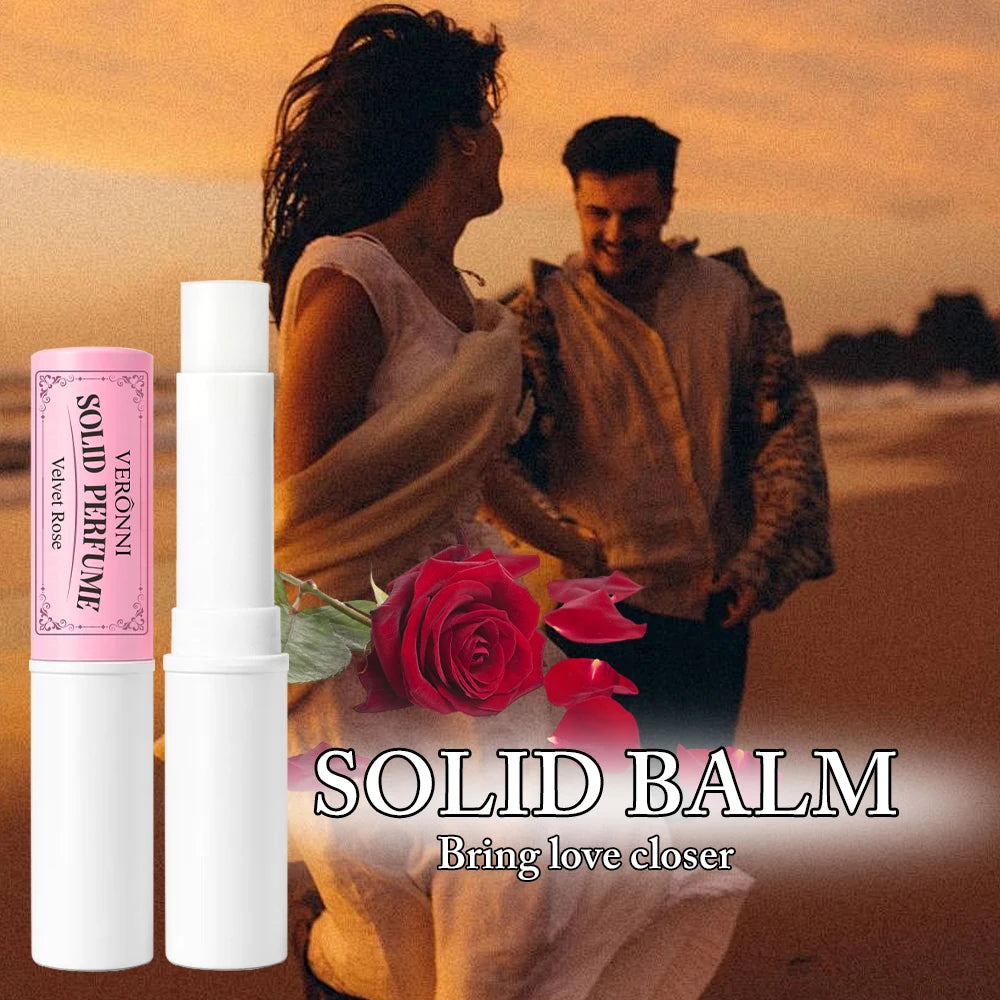 Solid perfume stick for women by MAIRA'S COLLECTIONS, featuring a long-lasting fragrance balm in a sleek, portable container.