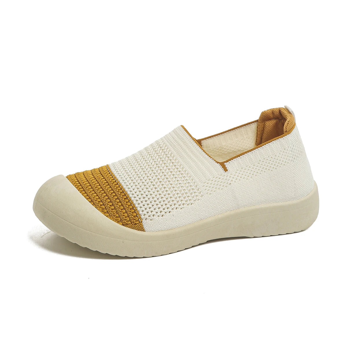 Women's retro slip-on shoes by MAIRA'S COLLECTIONS with breathable soft soles, stylish design, and comfortable fit.