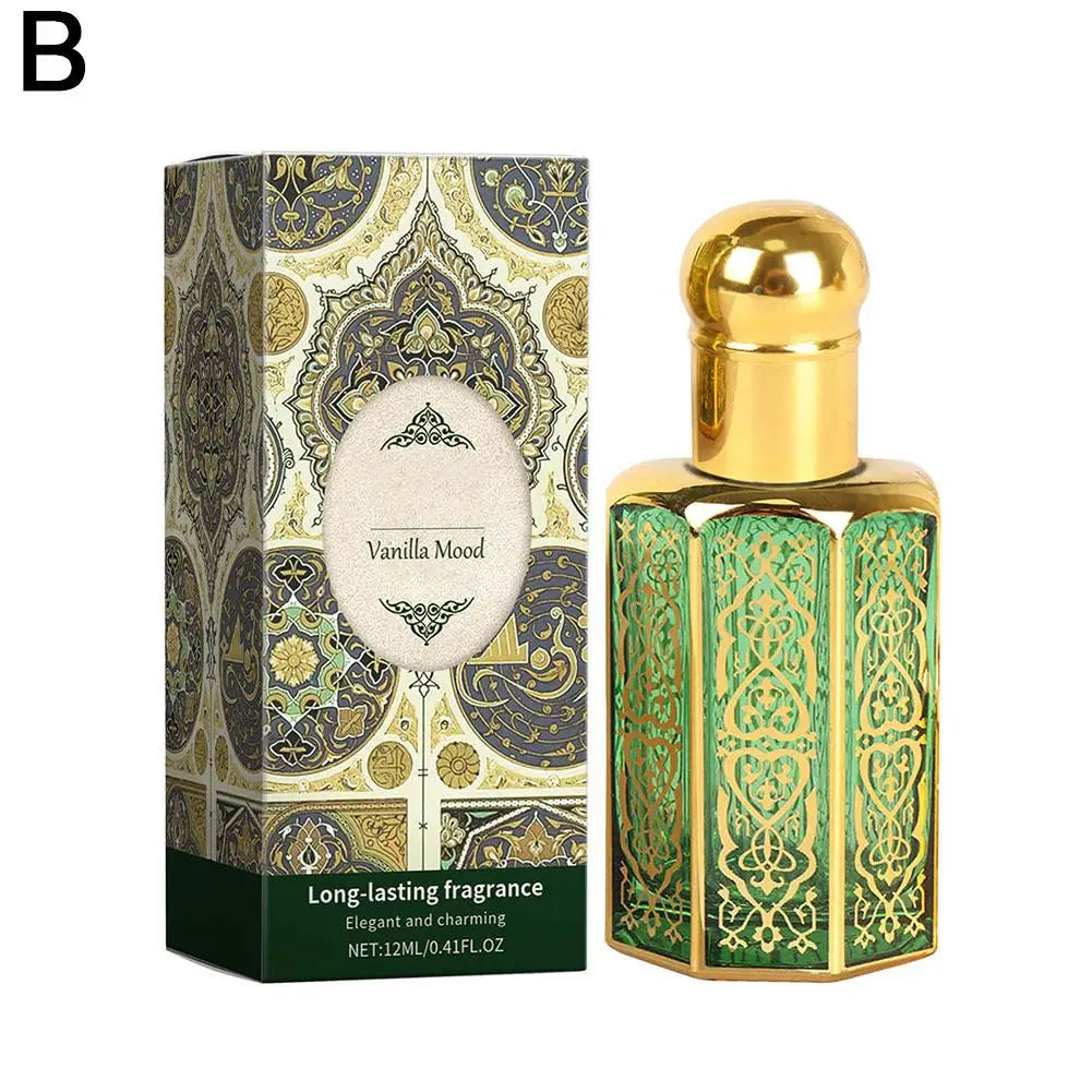 Arabian Charm perfume oil by MAIRA'S COLLECTIONS featuring a long-lasting oriental fragrance in a sleek bottle.
