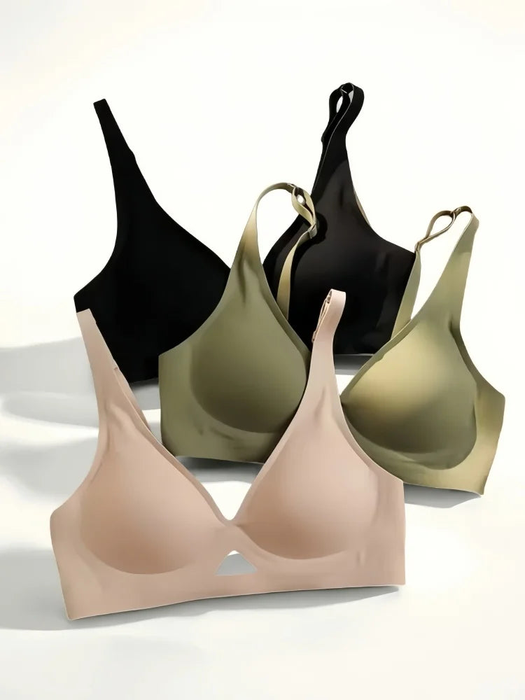 Women's seamless push-up bralette by MAIRA'S COLLECTIONS, featuring soft fabric and supportive design for everyday comfort.