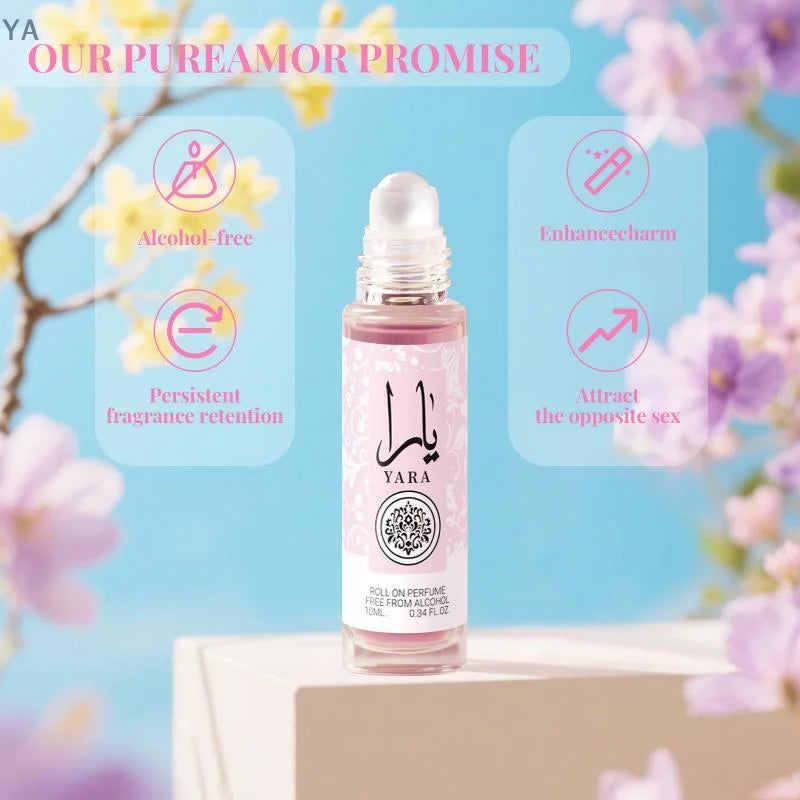 Long-lasting fruity floral fragrance 10ml from MAIRA'S COLLECTIONS, featuring vibrant floral and berry notes for men and women.