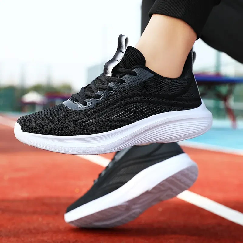 Women's breathable mesh sneakers by MAIRA'S COLLECTIONS featuring casual design, ideal for running and hiking activities.