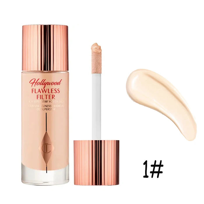MAIRA'S COLLECTIONS CT Starlight Liquid Flawless Glow Primer in a sleek tube, showcasing a radiant, luminous primer for glowing skin