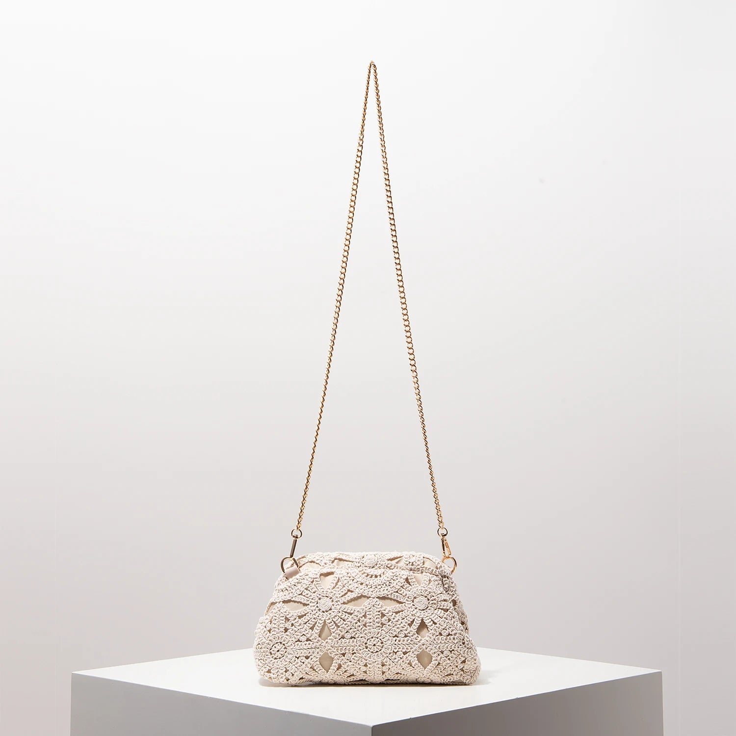 Boho Summer Crossbody Bag by MAIRA'S COLLECTIONS featuring woven design and adjustable strap, perfect for casual summer outings.