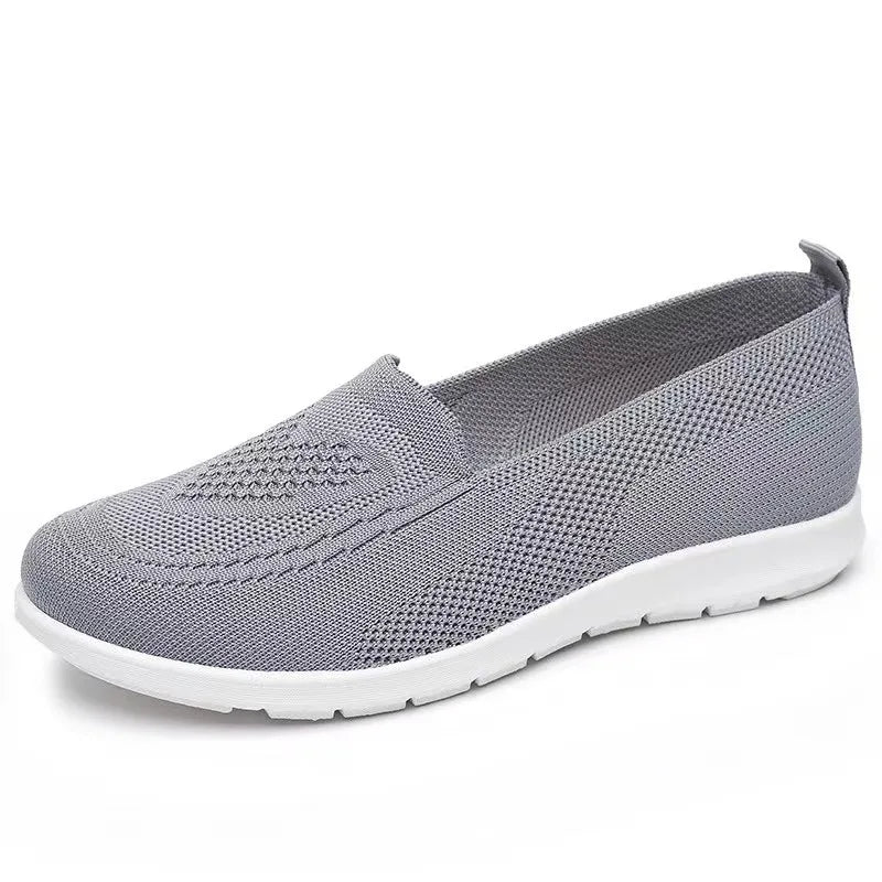 Women's casual walking shoes by MAIRA'S COLLECTIONS featuring breathable fabric, soft cushioning, and comfortable fit.