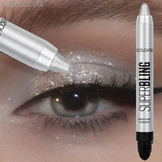 Shiny eyeshadow stick by MAIRA'S COLLECTIONS featuring high pigment shimmer eye pen with a sleek, shiny metallic finish.