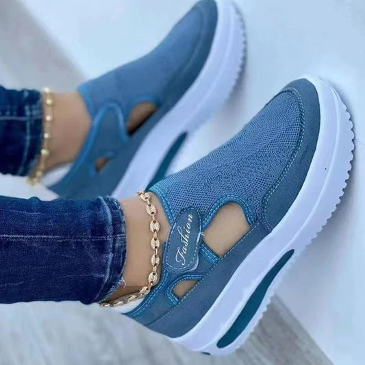 Women's casual platform sneakers by MAIRA'S COLLECTIONS, breathable summer shoes with stylish design and cushioned soles.