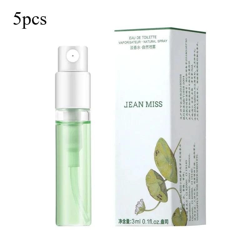 Q Style Pheromone Perfume Set by MAIRA'S COLLECTIONS featuring five 3ml bottles of enticing fragrance sprays.