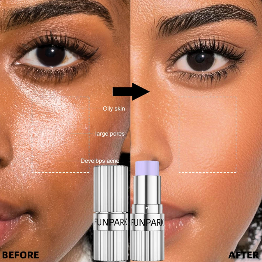 MAIRA'S COLLECTIONS pore minimizing primer stick, a face makeup base in a sleek applicator for smooth, flawless skin.