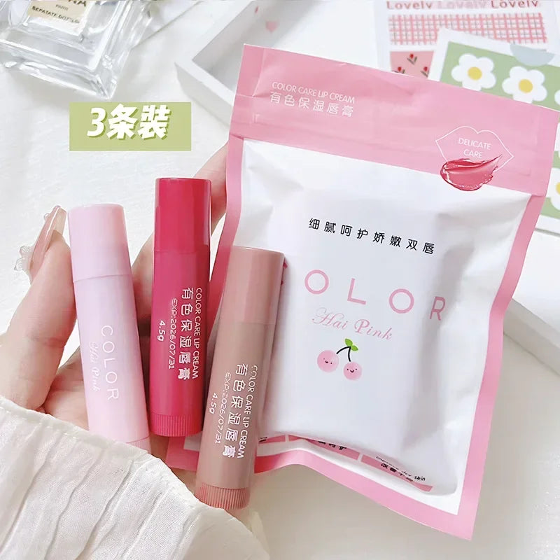 MAIRA'S COLLECTIONS moisturizing lip balm with a glossy lip glaze, featuring smooth, hydrating texture and natural shine.