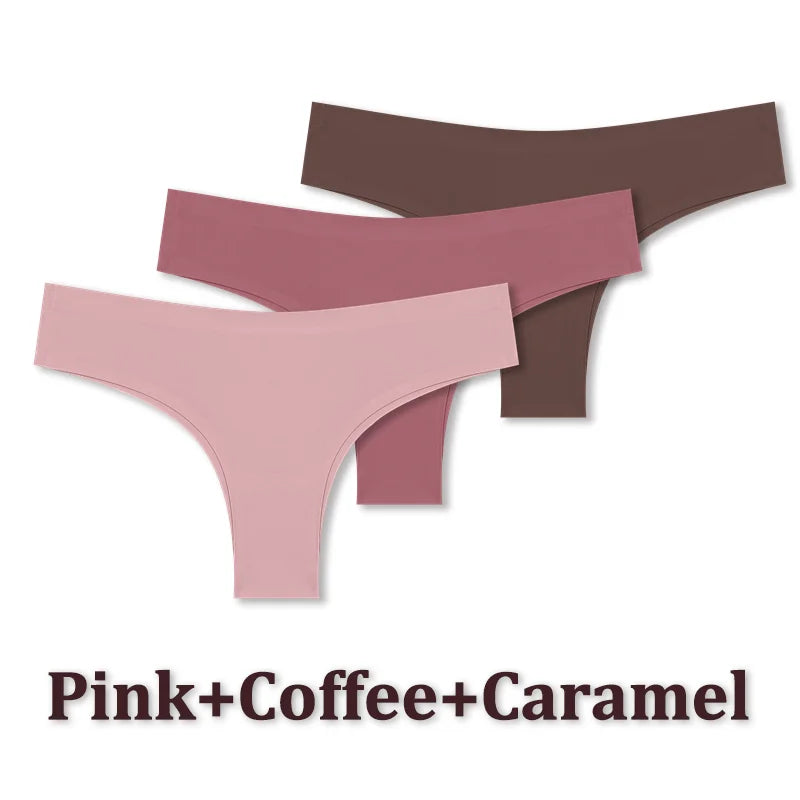 Maillard Panties Ultra-thin Brazilian women's ice silk underwear, smooth and comfortable, shown in light fabric and sleek design.