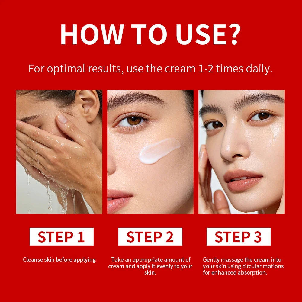 Retinol collagen face cream by MAIRA'S COLLECTIONS featuring a jar with cream and a clean, minimalist background.