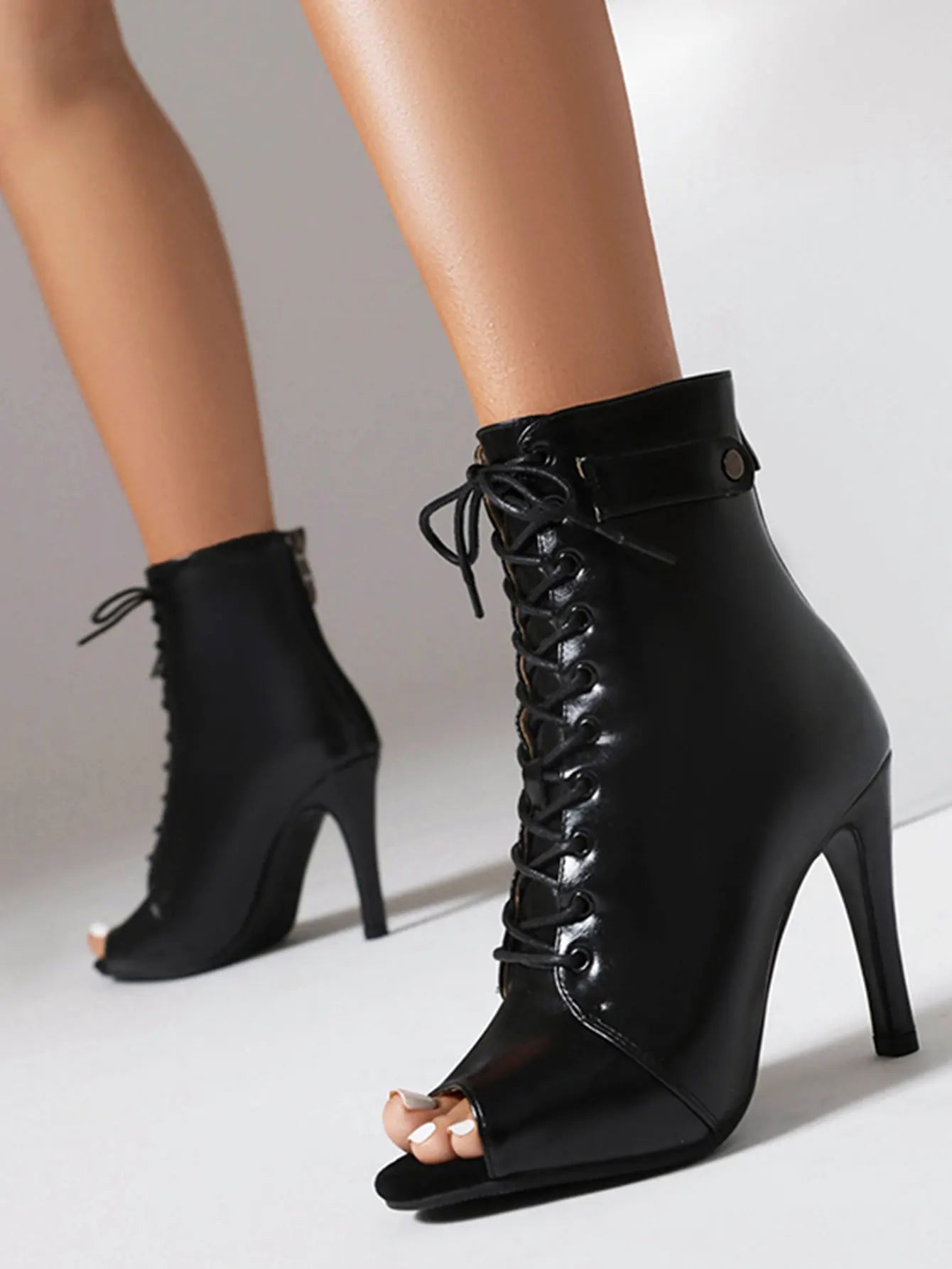 Women's stiletto high heels from MAIRA'S COLLECTIONS, ballroom and party dance shoes, featuring sleek design and pointed toes.
