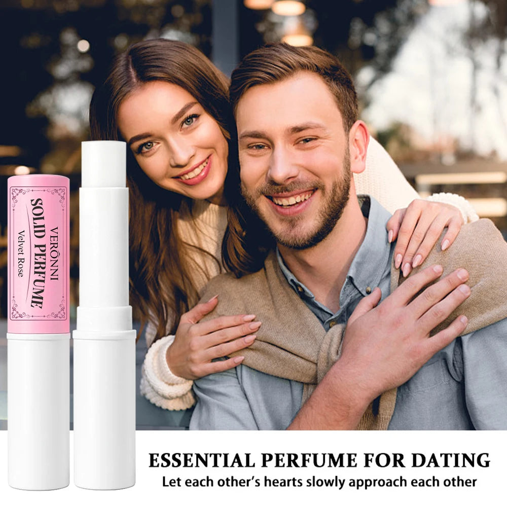 Solid perfume stick for women by MAIRA'S COLLECTIONS, featuring a long-lasting fragrance balm in a sleek, portable container.