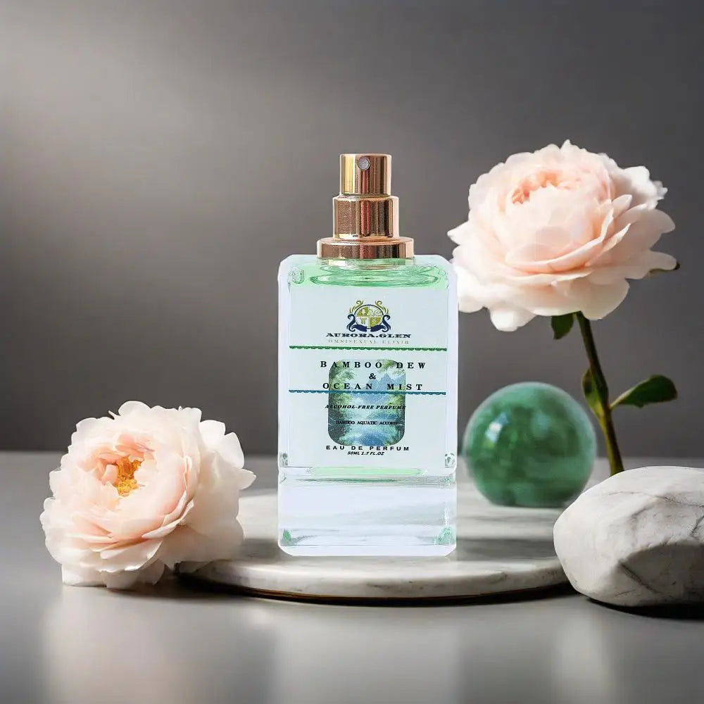 Women's long-lasting parfum oil by MAIRA'S COLLECTIONS, featuring a sleek bottle with elegant packaging.