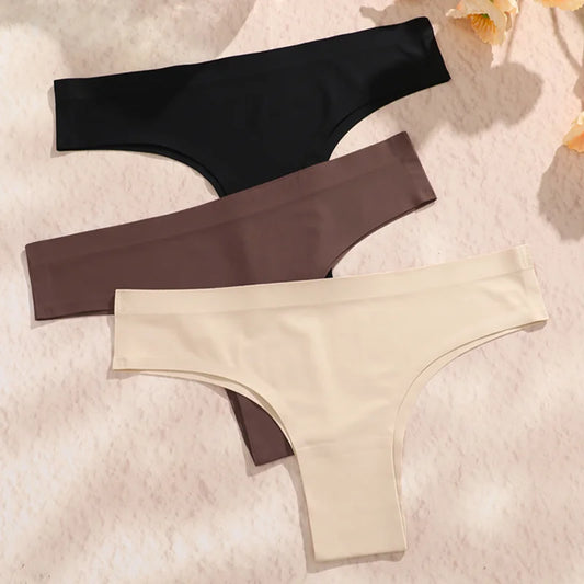 Maillard ultra-thin Brazilian panties in ice silk for women, featuring a seamless, smooth design from MAIRA'S COLLECTIONS.