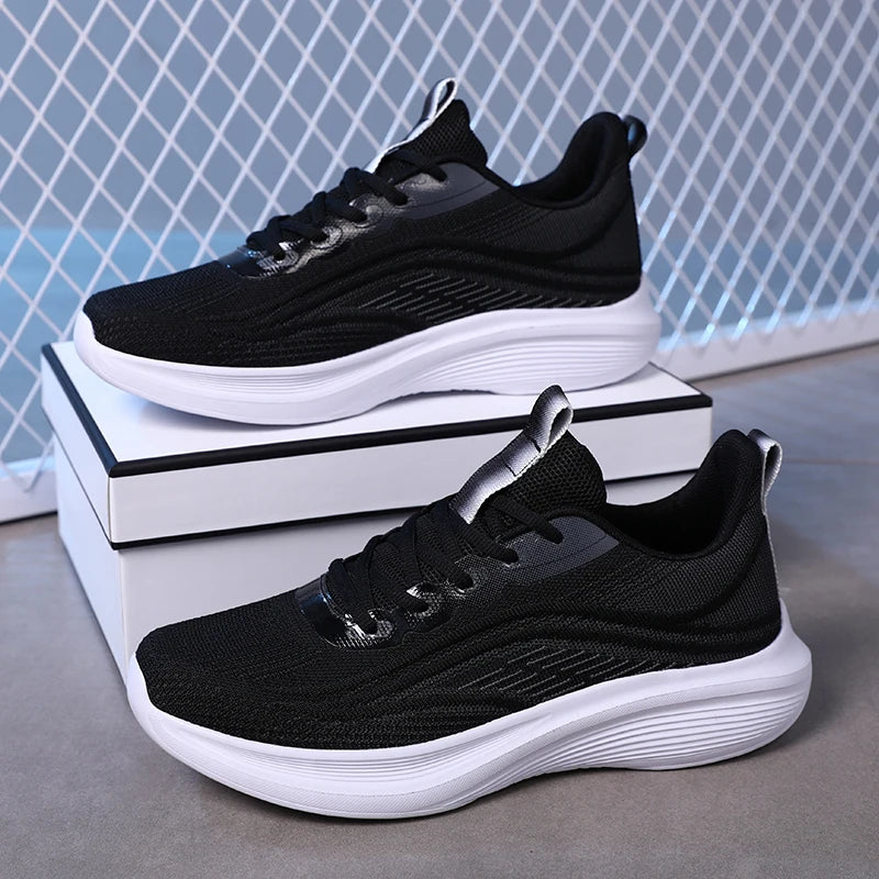Women's breathable mesh sneakers by MAIRA'S COLLECTIONS, casual running and hiking shoes with lightweight, comfortable design.