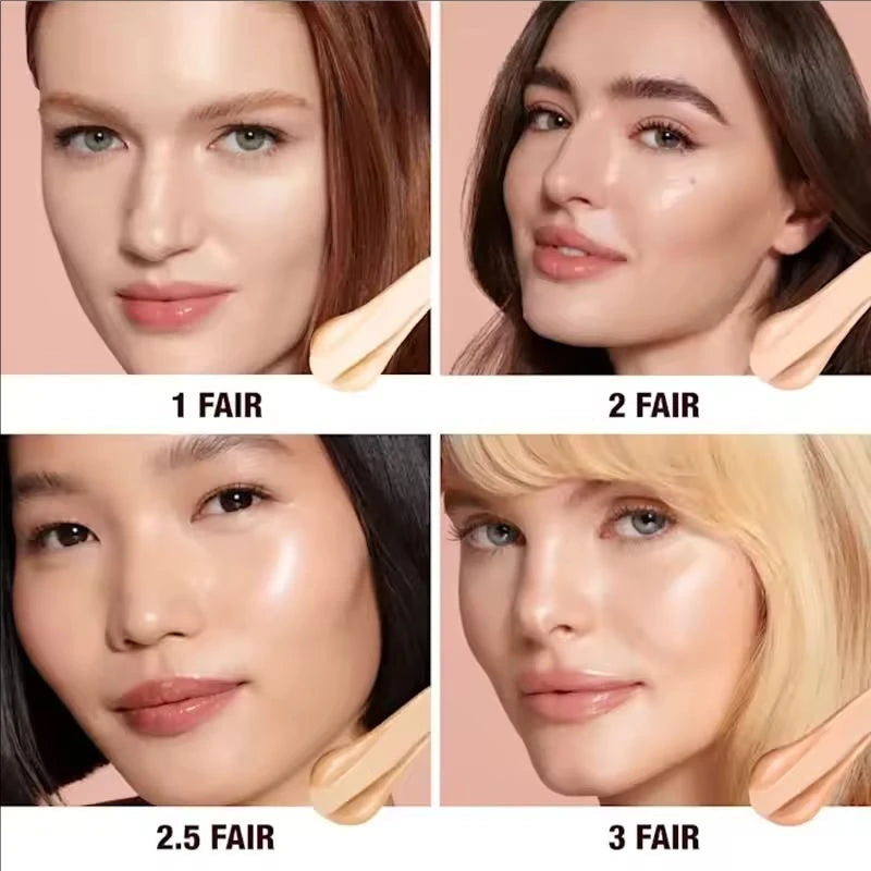MAIRA'S COLLECTIONS CT Starlight Liquid Flawless Glow Primer in a sleek bottle, showing its luminous, shimmering liquid formula.