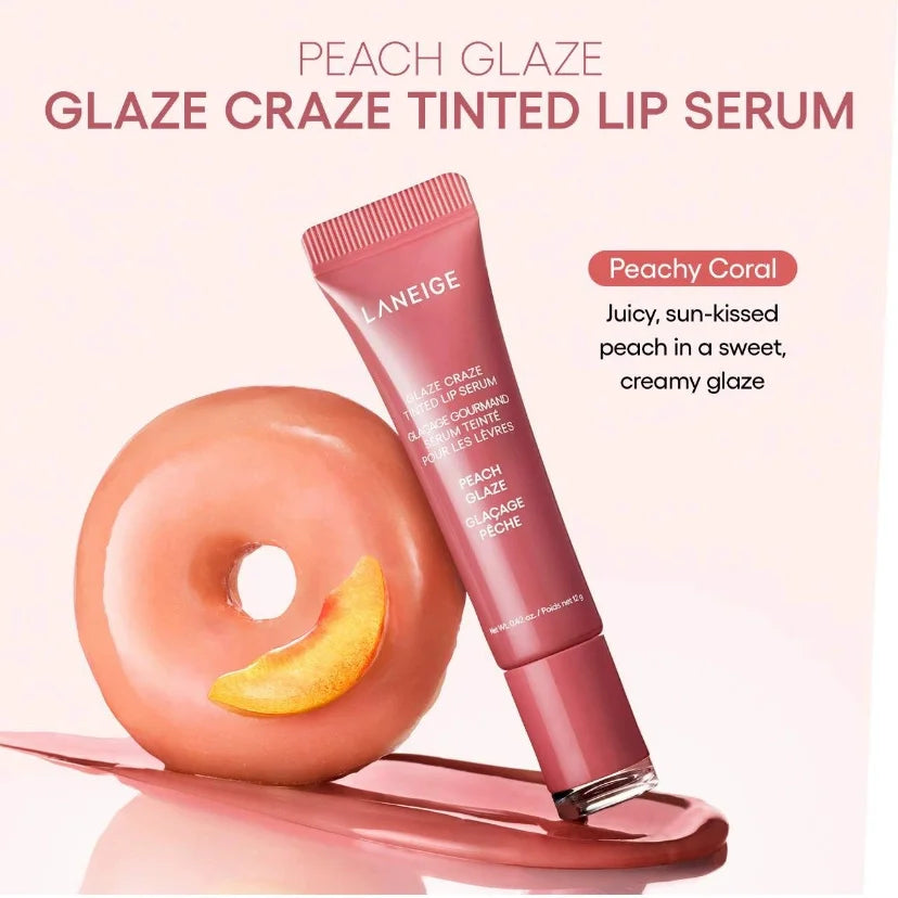 MAIRA'S COLLECTIONS Donut Lip Oil with strawberry, raspberry, and chocolate scents, featuring a glossy lip balm in a cute donut-shaped container