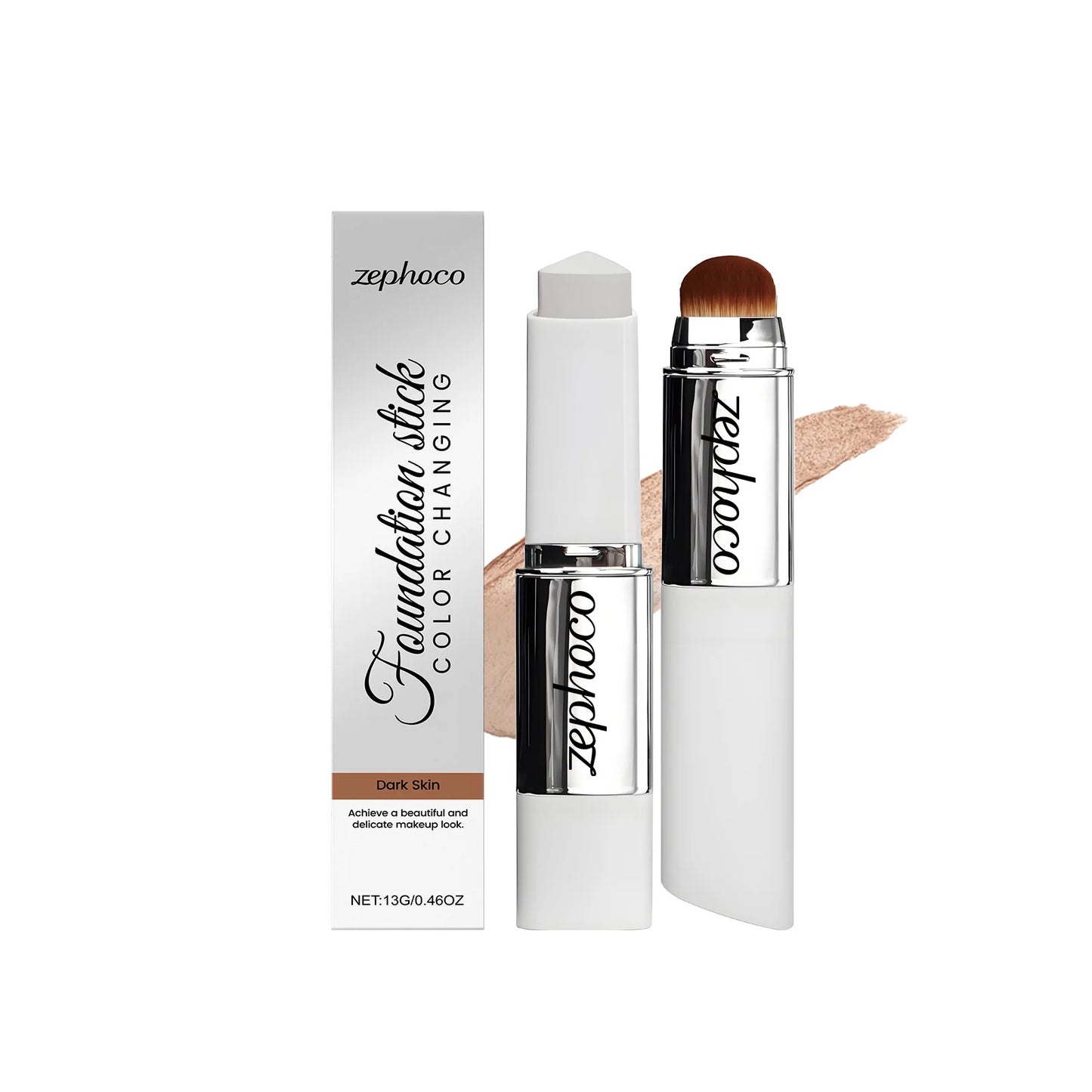 Color changing concealer foundation stick by MAIRA'S COLLECTIONS in 13g for versatile skin tone correction and flawless finish.