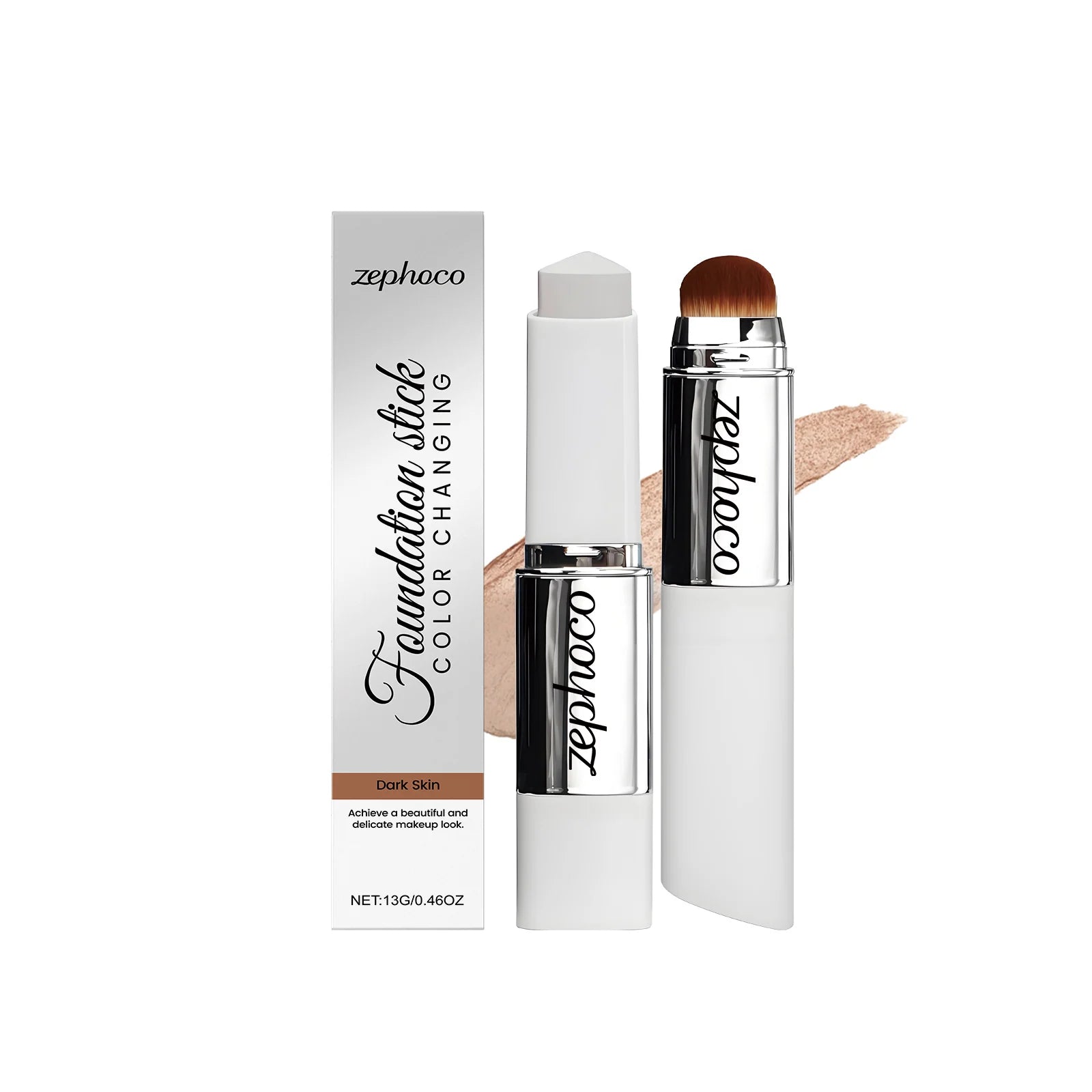 Color changing concealer foundation stick by MAIRA'S COLLECTIONS in 13g for versatile skin tone correction and flawless finish.